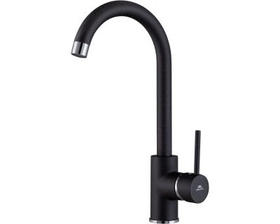 Смеситель для кухни Rubineta AXE-33 (BK) черный