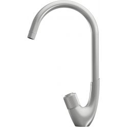 Смеситель для кухни Rubineta Swan-33 (ST) стальной