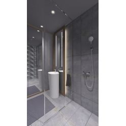 Смеситель для умывальника Rubineta Deli-18 D80008 хром