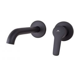 Смеситель для умывальника Rubineta Torino-1F (BK) PM0010 черный