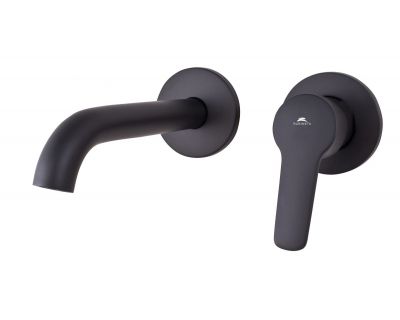 Смеситель для умывальника Rubineta Torino-1F (BK) PM0010 черный