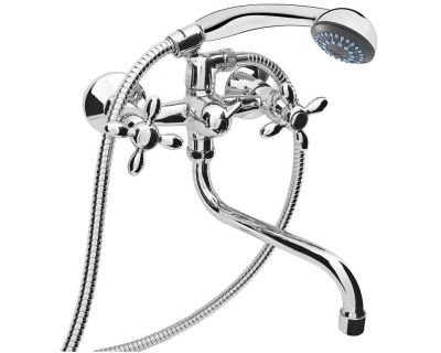Смеситель для ванны Rubineta Milano-1 (K) M1SK06 хром