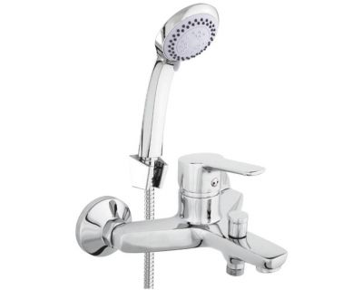 Смеситель для ванны Rubineta Uno-10/K N10D01 хром