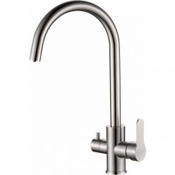 Смеситель для кухни с переключением фильтра для питьевой воды Haiba HB76801