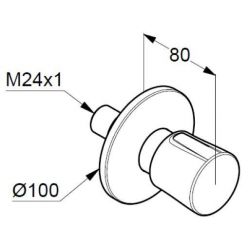 Переключатель на 3 положения Kludi Balance, 528460575