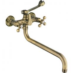 Смеситель с длинным изливом для ванны Haiba HB2619-4