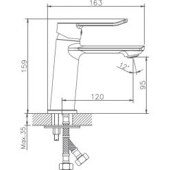 Смеситель для раковины Haiba HB10556