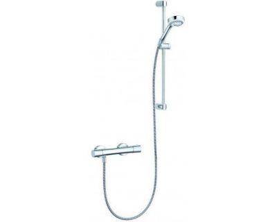 Термостат Kludi Zenta с душевым гарнитуром Logo Shower Duo, 6857605-00