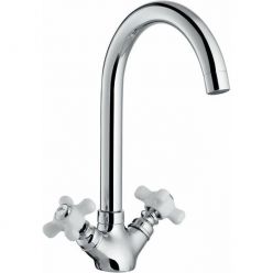 Смеситель для кухни с керамической ручкой Haiba HB4118