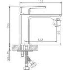 Смеситель для раковины Haiba HB10176