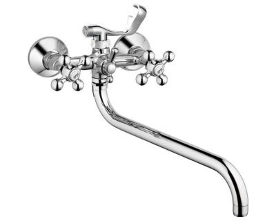 Смеситель с длинным издивом для ванны Haiba HB2719