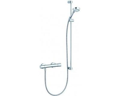 Термостат Kludi Zenta с душевым гарнитуром Logo Shower Duo, 6857705-00