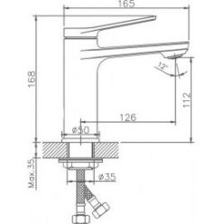 Смеситель для раковины Haiba HB10572