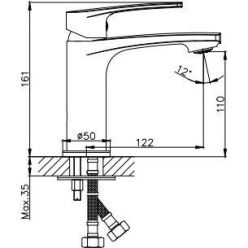 Смеситель для раковины Haiba HB10587
