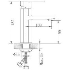 Смеситель для раковины Haiba HB10806