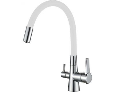 Смеситель с гибким изливом и с подключением фильтра питьевой воды Haiba HB76858-8