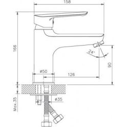 Смеситель для раковины Haiba HB10198