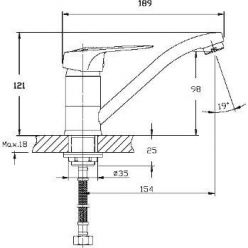 Смеситель для раковины Haiba HB4537