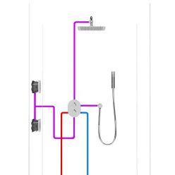 Скрытая часть Ravak R-box multi RB 071.50 X070074