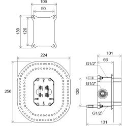 Скрытая часть R-box RB 070.50 X070052