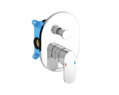Смеситель для ванны встроенный Ravak Chrome CR.065.00 X070056