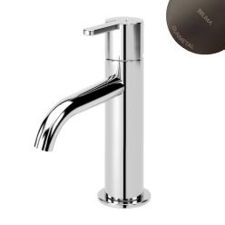Смеситель для умывальника Bruma Leaf 1670011MG Gunmetal