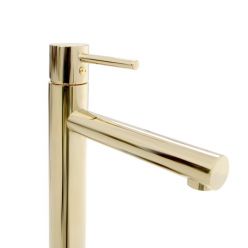 Смеситель Rea Tess Light Gold High REA-B8803