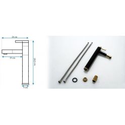 Cмеситель Rea SMART White Gold REA-B8400