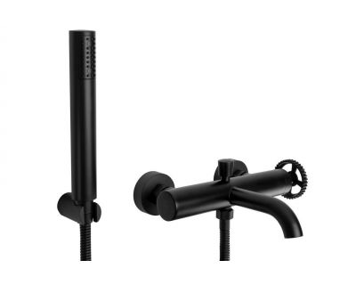 Смеситель для ванны Rea Vertigo BLACK Mat REA-B9669