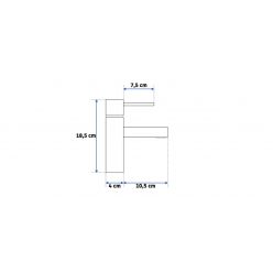 Смеситель Rea Tess Chrom low REA-B8801