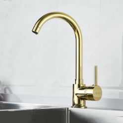 Смеситель кухонный Rea Talisa Gold High REA-B1020