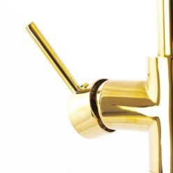 Смеситель для ванны напольный Rea Ortis L. Gold REA-B7430