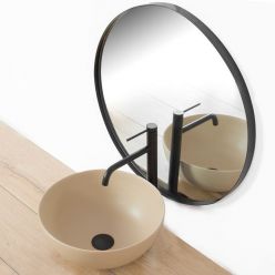 Смеситель Rea Lugano Slim Black High REA-B5001