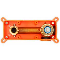 Смеситель скрытого монтажа Rea Lungo Chrome + ВОХ REA-B0521