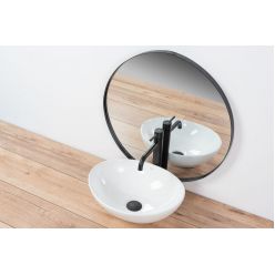 Смеситель для раковины GUSTO Two Black High REA-B8409