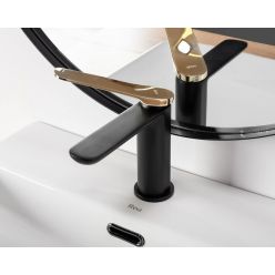 Смеситель Rea CREEK Black Gold Low REA-B8503