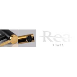Высокий смеситель для раковины Rea SMART Black Gold REA-B7402