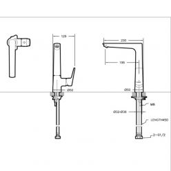 Смеситель для кухни Bravat Real F7121179CP-2-RUS