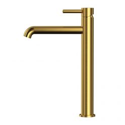 Смеситель Whitecross Y brushed gold Y1213GLB для раковины, цвет брашированное золото