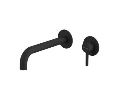Смеситель Whitecross Y black Y1215BL для раковины, цвет черный матовый