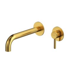 Смеситель Whitecross Y brushed gold Y1215GLB для раковины, цвет брашированное золото