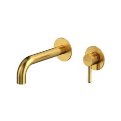 Смеситель Whitecross Y brushed gold Y1216GLB для раковины, цвет брашированное золото