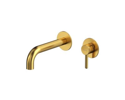 Смеситель Whitecross Y brushed gold Y1216GLB для раковины, цвет брашированное золото
