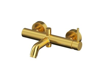 Смеситель Whitecross Y brushed gold Y1230GLB для ванны, цвет золото брашированное
