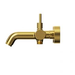 Смеситель Whitecross Y brushed gold Y1230GLB для ванны, цвет золото брашированное