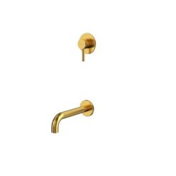 Смеситель Whitecross Y brushed gold YSET03GLB для ванны, цвет брашированное золото