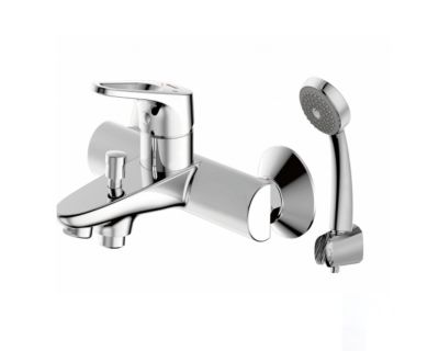 Смеситель для ванны с коротким изливом Bravat Drop-D F648162C-B-RUS