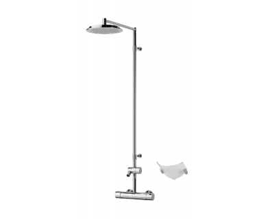 Смеситель с верхним душем rain shower Oras Cubista, 2891U