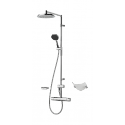 Смеситель с верхним душем rain shower Oras Cubista, 2892