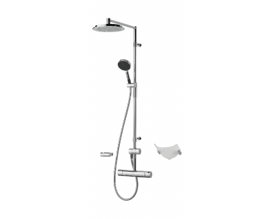 Смеситель с верхним душем rain shower Oras Cubista, 2892